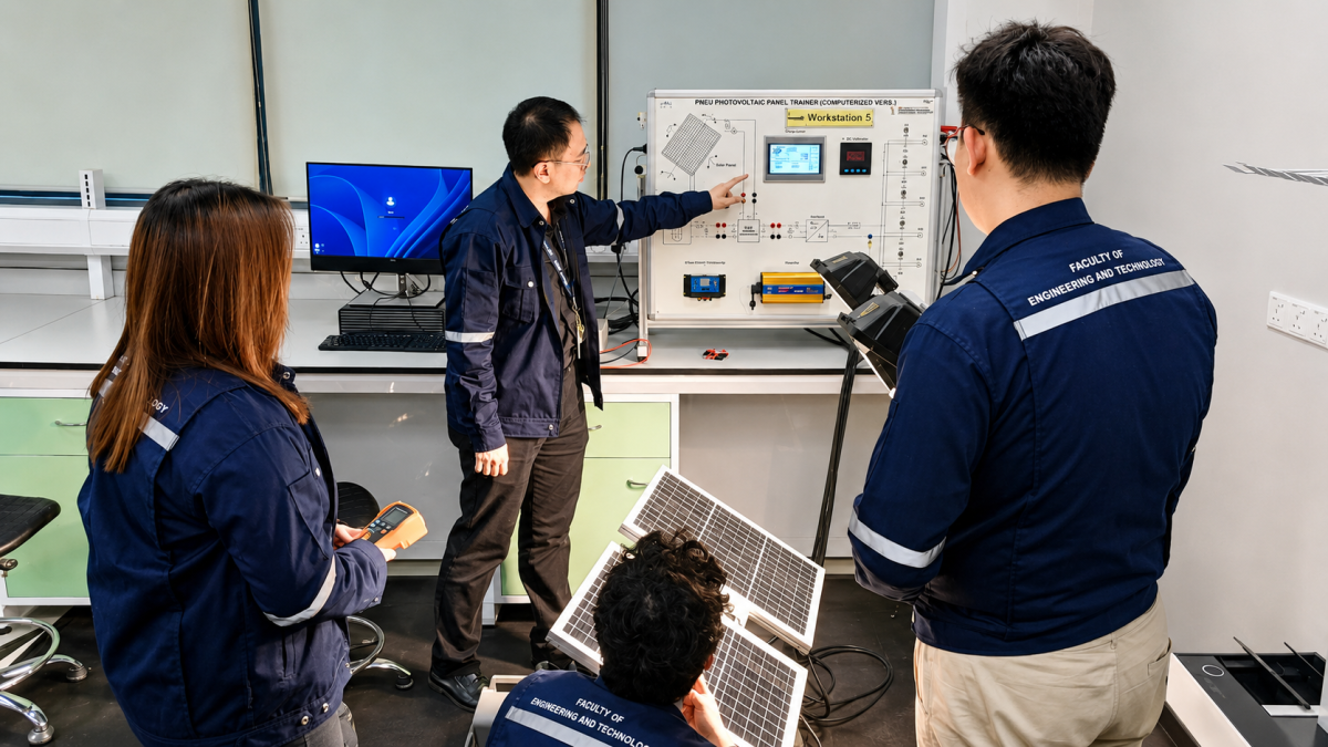 Electrical Power lab at sunway uni