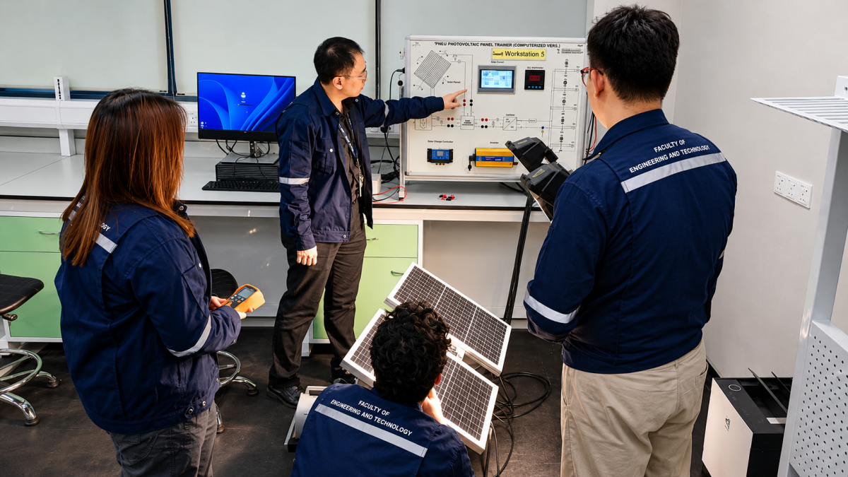 Electrical Power lab at sunway uni