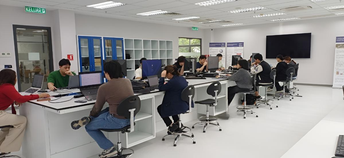 Wireless Lab at Sunway Uni