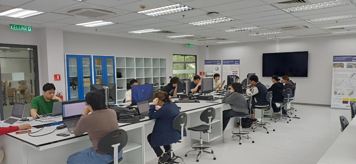 Wireless Lab at Sunway Uni
