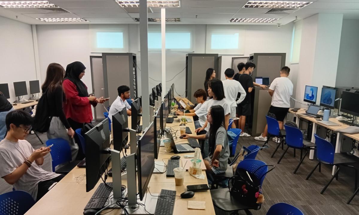 Networking Lab at Sunway Uni